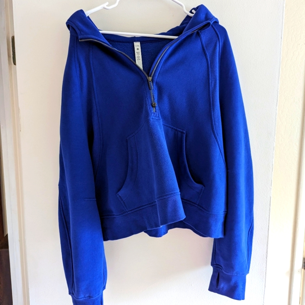 Lululemon Scuba Oversized Half Zip Psychic XL/XXL